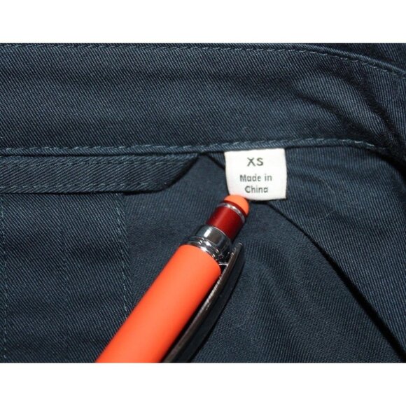 Uniqlo and Lemaire Blazer Mens XS Blue Brushed Cotton 3-Button Sport Coat Jacket - Picture 10 of 11